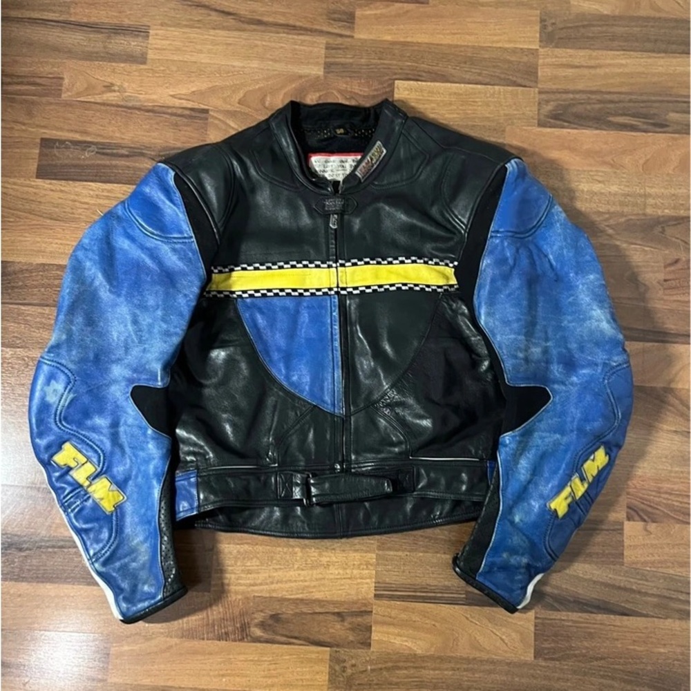 Men's Black and Blue Performance Jacket